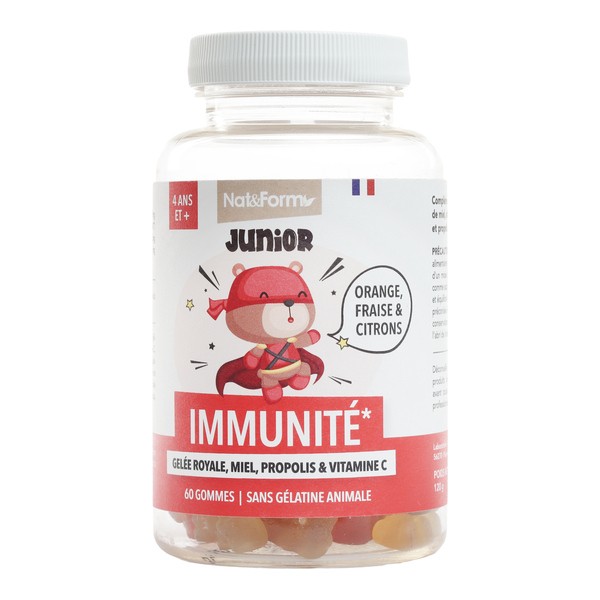Жевательные конфеты Nat & Form Junior Immunity