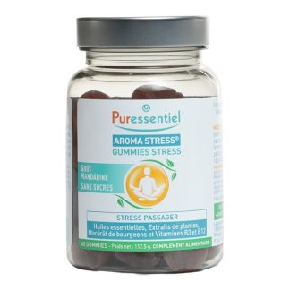 Жевательные конфеты Puressentiel Aroma для снятия стресса