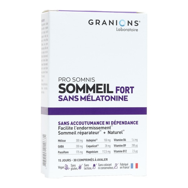 Таблетки для крепкого сна Granions Pro Somnis