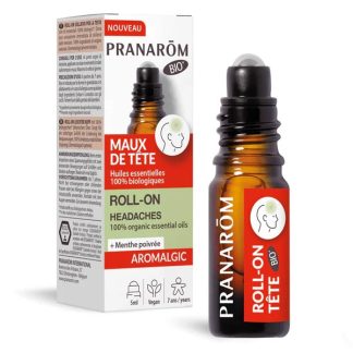 Ароматический органический роликовый бальзам от головной боли Pranarom