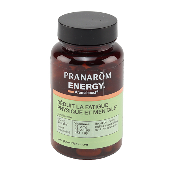 Капсулы Pranarom Aromaboost Energy.