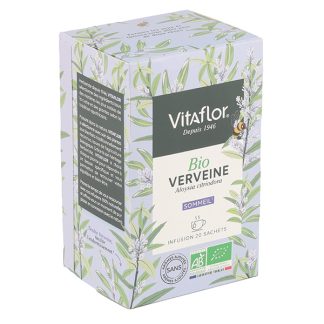 Пакетики органического травяного чая с вербеной Vitaflor