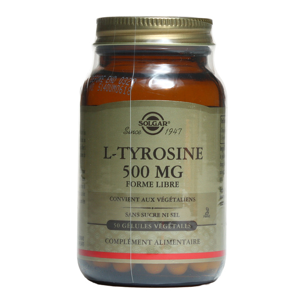 Капсулы Solgar L Tyrosine 500 мг